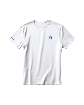 Ionic Wealth Round Neck T-shirt - White